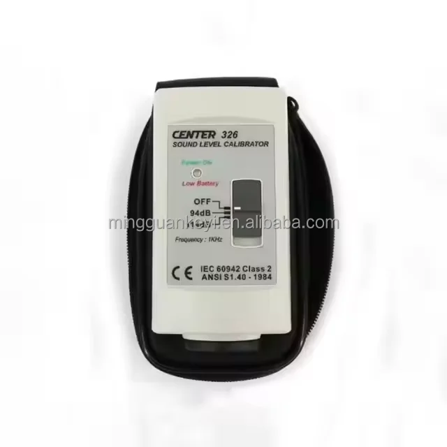 

Lab CENTER-326 1kHz Sound Level Calibrator 94dB and 114dB for Sound Level Meter Lab Supplies