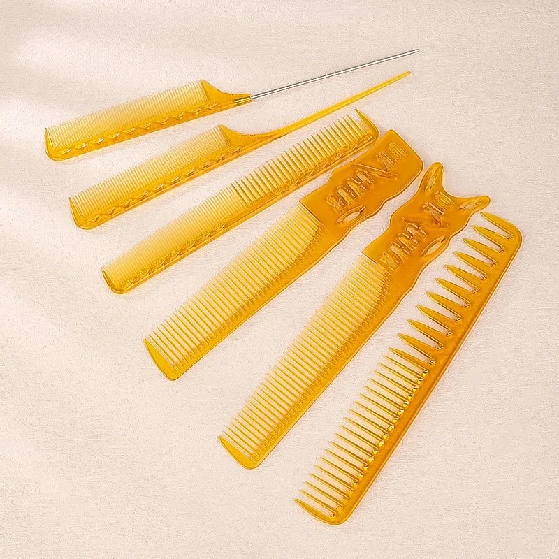 

Men's Plastic Barber Comb Accessories Barber's Special Cutting Comb Women's Long Hair Trimming Comb Barber Shop's Special Tools