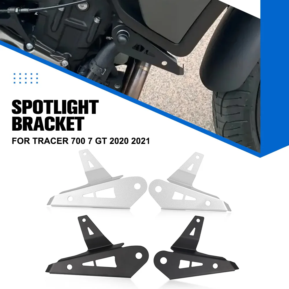 

Moto Parts Fog Lamp Bracket Holder Spot Light Mount Light Brackets For YAMAHA TRACER 700 7 GT 2020 2021 Motorcycle Accessories