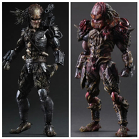The Ultimate Warrior Predator Series High-Quality Articulated Action Pvc Figure Toys Collect Decoration Film Peripheral Gifts