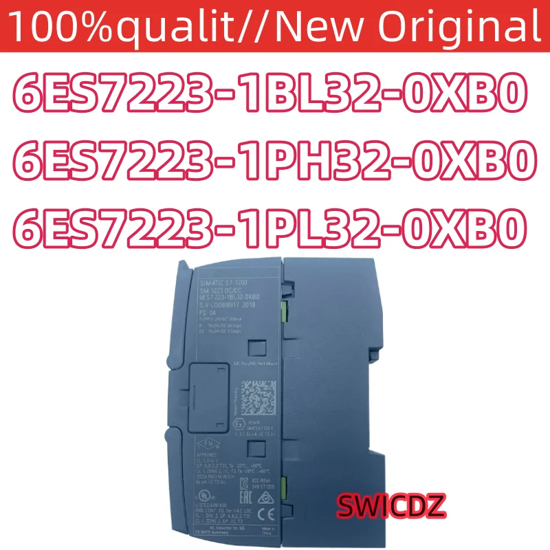 100% new original S7-120 6ES7223-1BL32-0XB0 6ES7 223-1BL32-0XB0 6ES7223-1PH32-0XB0 6ES7223-1PL32-0XB0 6ES7 223-1PH32-0XB0