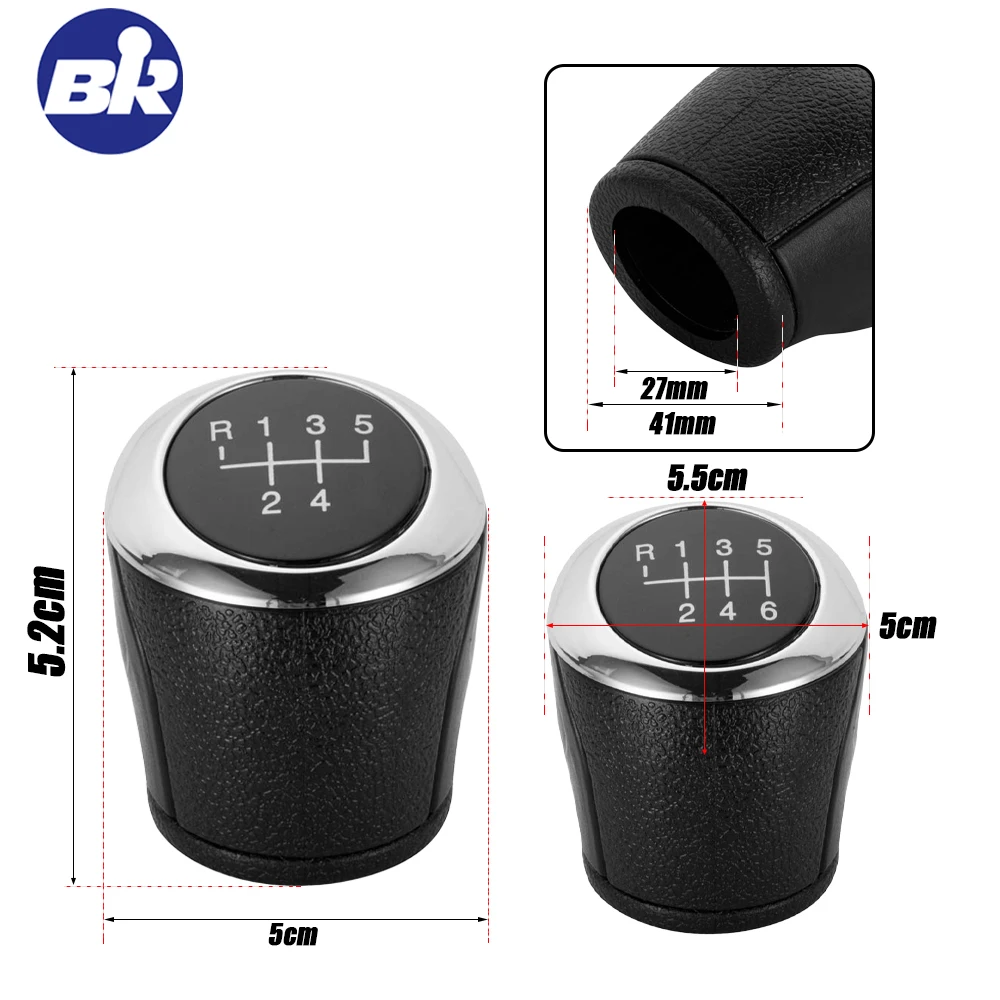 High-Quality Gear Shift Knob 5/6 Speed Hand Speed Ball For Chevy Aveo Sonic T300 2011-2015