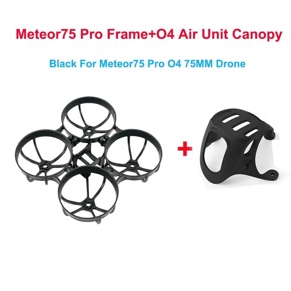 BETAFPV Meteor75 Meteor 75 Pro Brushless BWhoop Frame KIT Plastic 7.73g 80.8mm / Colorful Canopy for O4 Air FPV Racing RC Drone