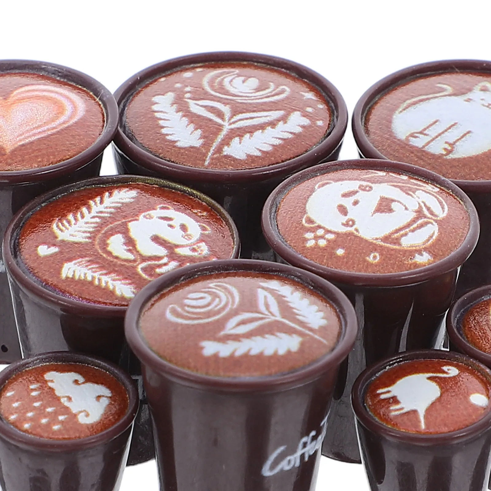 90 Peças Mini Xícaras de Café  - Resin Art Case avaliação e preço