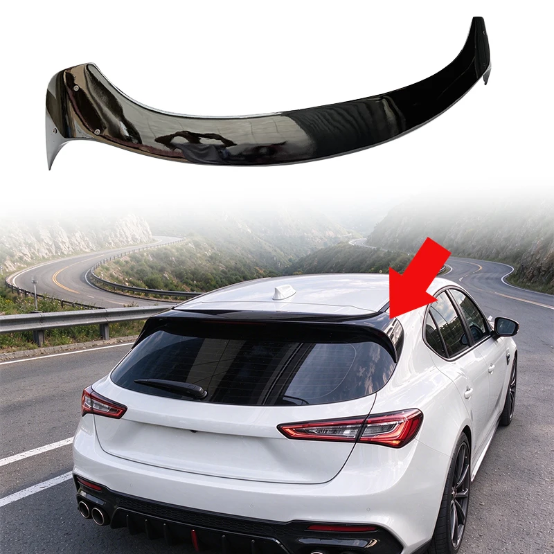 For 2014-2019 Mazda3 Axela Hatchback Tuning Bodykit Rear Diffuser Trunk Spoiler Side Apron Exterior Modify Car Accessories