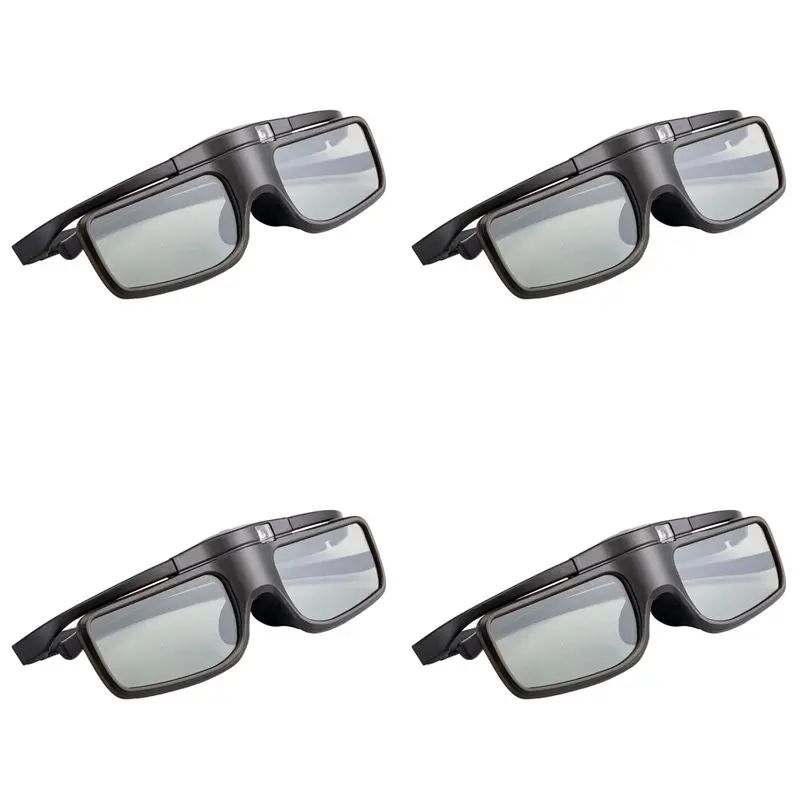 

Очки 3D B68C 4X с активным затвором для Epson TW5700/5400/5600/930, для Sony, 3D-телевизоров, перезаряжаемые, Bluetooth, RF-проектор