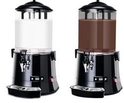 Máquina de Chocolate caliente comercial, dispensador de Chocolate caliente para beber, leche, té, soja, café, vino, electrodoméstico de cocina, 10l