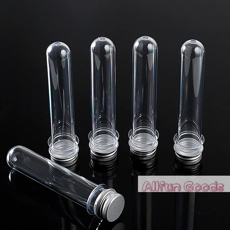 1/5Pcs Plastic Lab Test Tubes Transparent Candy Box Wedding Birthday Party Candy Packaging Box Baby Shower Party Decoration