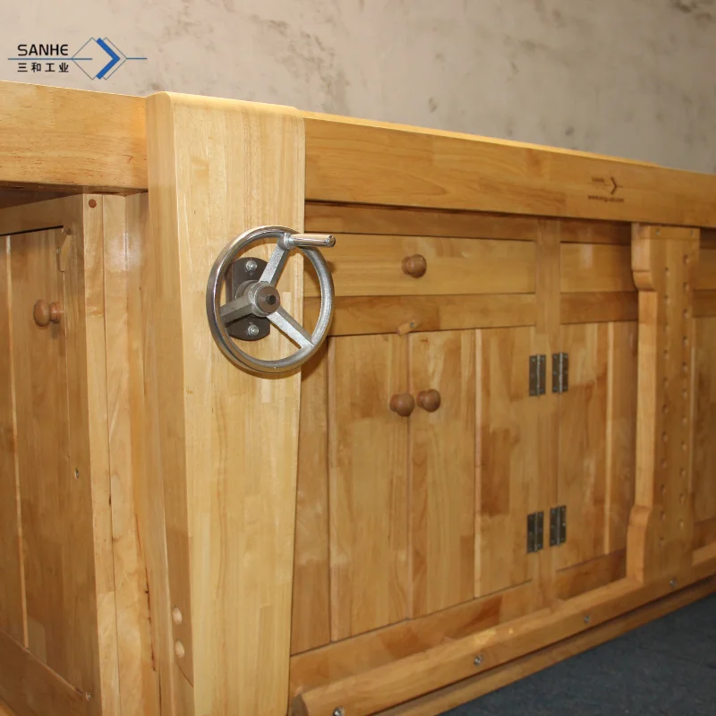 New Solid Beech Wood Workshop Benches for Retail Industries for Woodworking Workshops Jewelry Workbench