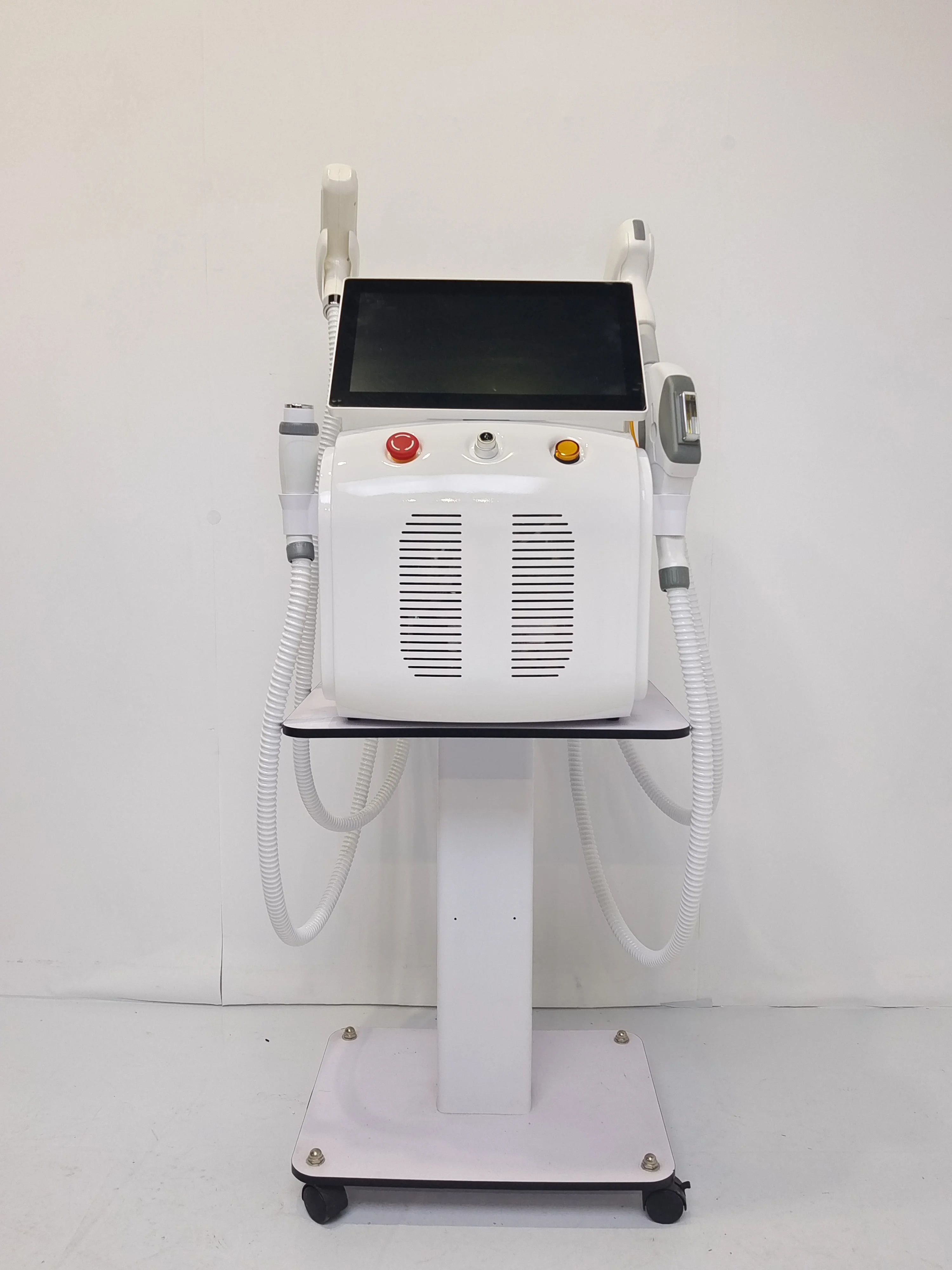 4in1 سوبرانو تيتانيوم آيس بلاتينيوم RF ديود ND: YAG جهاز إزالة الشعر بالليزر 755/808/940/1064nm موجات 4000 واط غير مؤلم للاستخدام اليومي