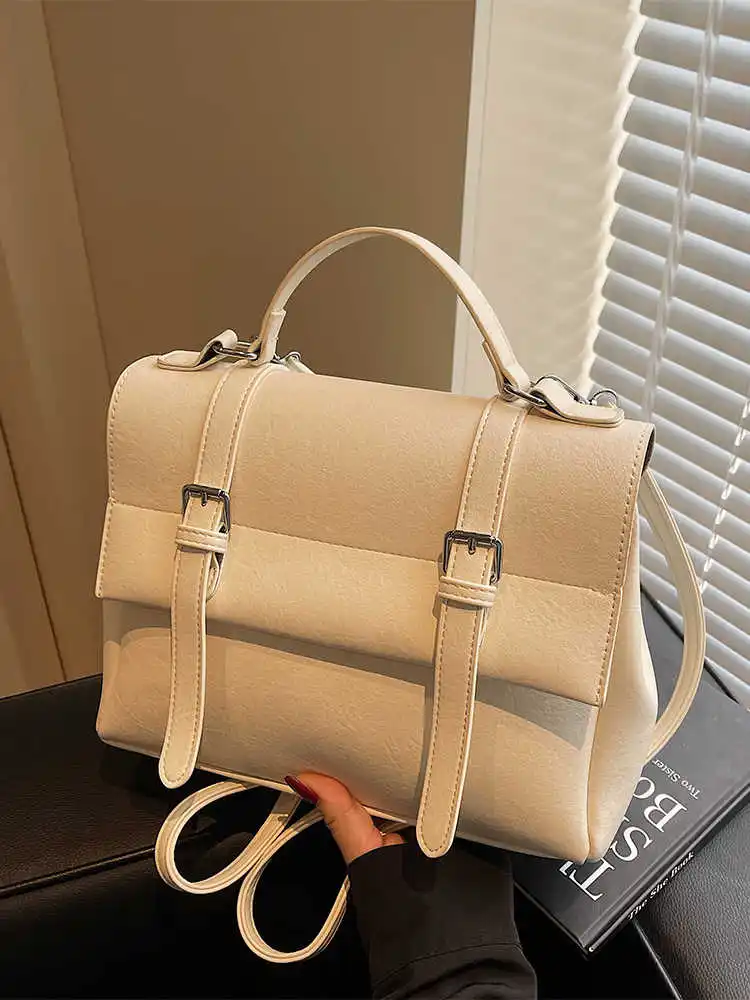 المرأة حقيبة السفر 2025 السيدات الجديدة حقائب الظهر الترفيهية تنوعا الركاب يده سعة كبيرة حقيبة مربعة #3