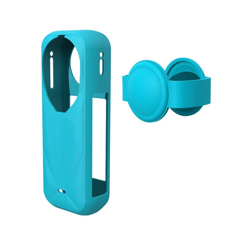 

【Sleek Design】Silicone Protective Case For Insta360 X5 With Lens Cap Shockproof Sleeve Protective Sleeve Camera Protective Cover