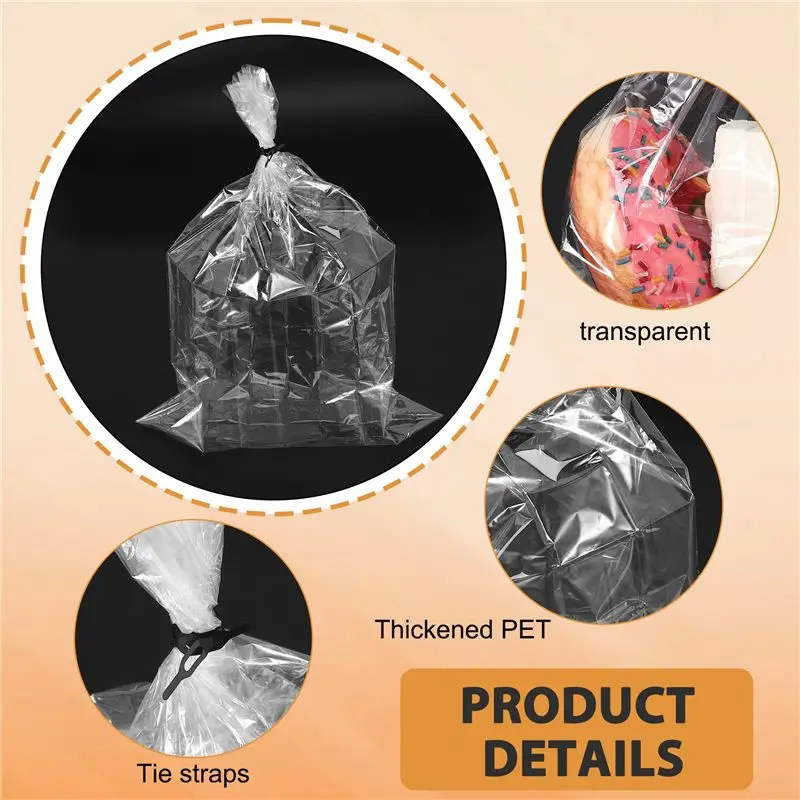 A84E-Resistance Nylon-Blend Slow Cooker Liner Roasting Turkey Bag For Cooking Medium Size Oven Bag Baking