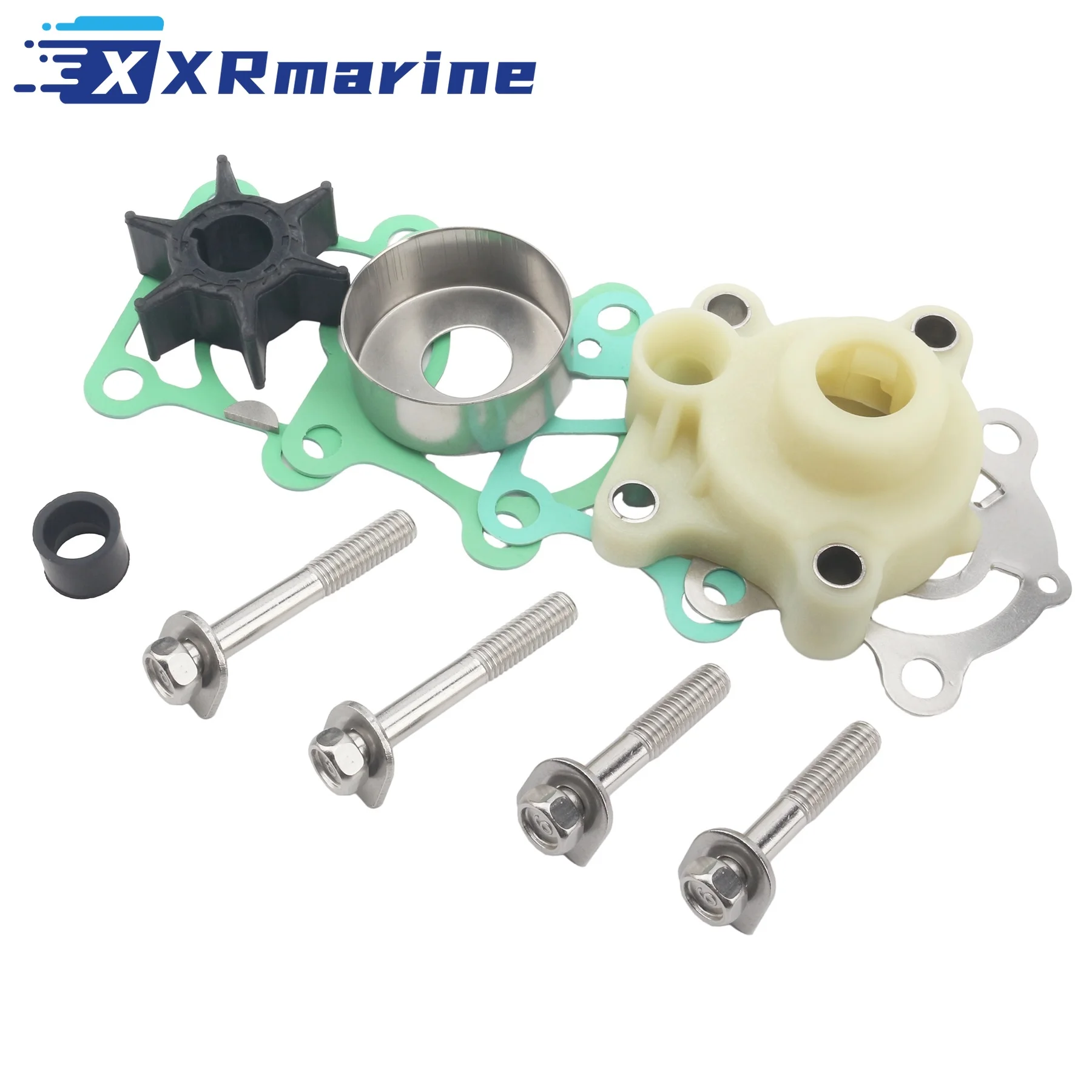 6H4-W0078 Water Pump Impeller Service Kit for Yamaha 2 Stroke 40hp 50hp Outboard 6H4-W0078-00 6H4-W0078-A0 18-3429