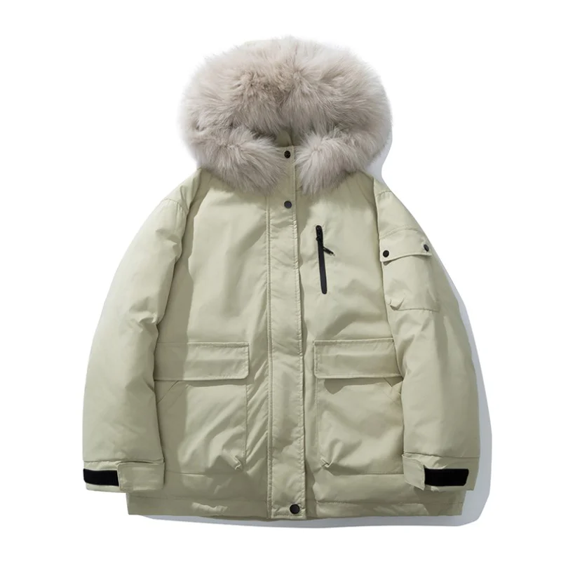 Parkas à capuche épais pour femmes, veste à manches longues, veste rembourrée, streetwear coréen, manteau Emo, vêtements des années 2000, hiver, nouveau, 2024