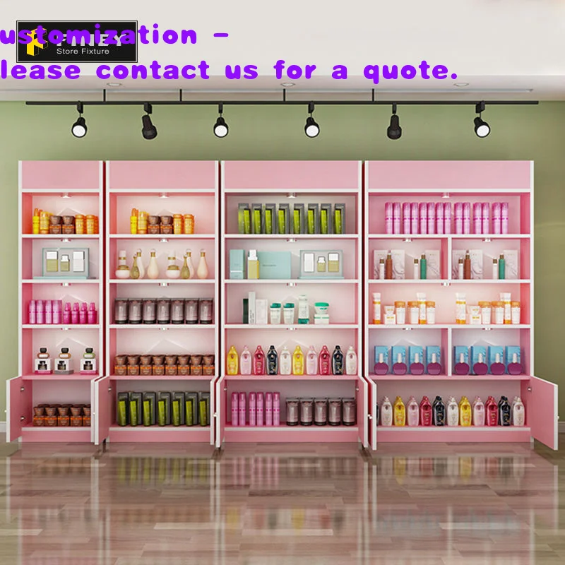 

custom.Popular Good Quality Wood Cosmetic Display Stand