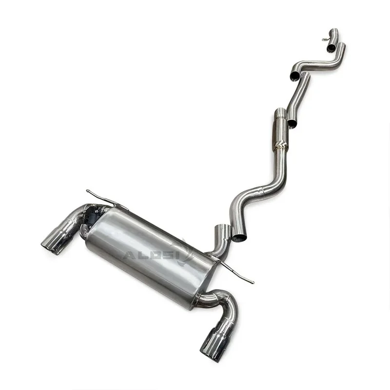 SS304 Valved Catback for BMW M140i F20 F21 B58 3.0T 2016-2019 Electronic Valve Control Muffler Performance