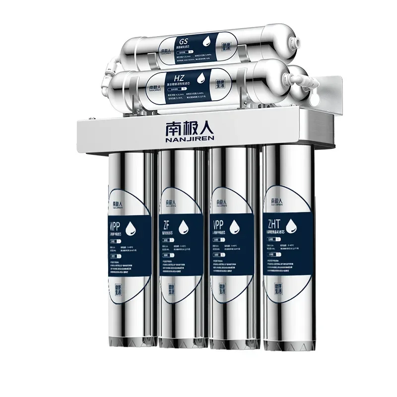 Sete estágios de aço inoxidável cozinha torneira filtro de água, purificador direto de água potável, ultrafiltração, máquina magnetizada