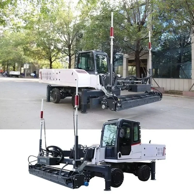 VANSE YZ30-4F YANMAR محرك بوم نوع آلة تسوية الخرسانة آلة تسوية الخرسانة بالليزر الأوتوماتيكية للبيع