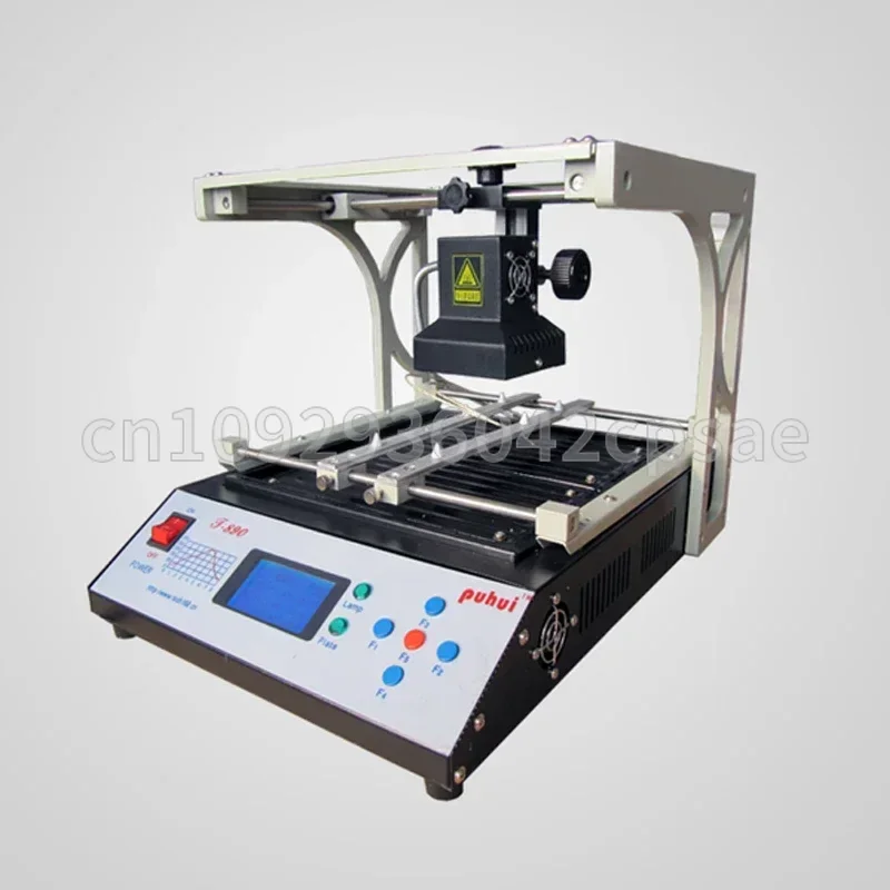 PUHUI T-890 T890 BGA مزدوج رقمي بالأشعة تحت الحمراء BGA/IRDA/IFR/SMD/SMT لحام أساسي 1500 وات ثمانية أنواع من منحنى درجة الحرارة