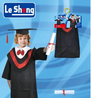 

Bazzery Children's performance clothing Academic dress gown Unisex Kindergarten Dr. cloth graduated Bachelor suits Dr. cap