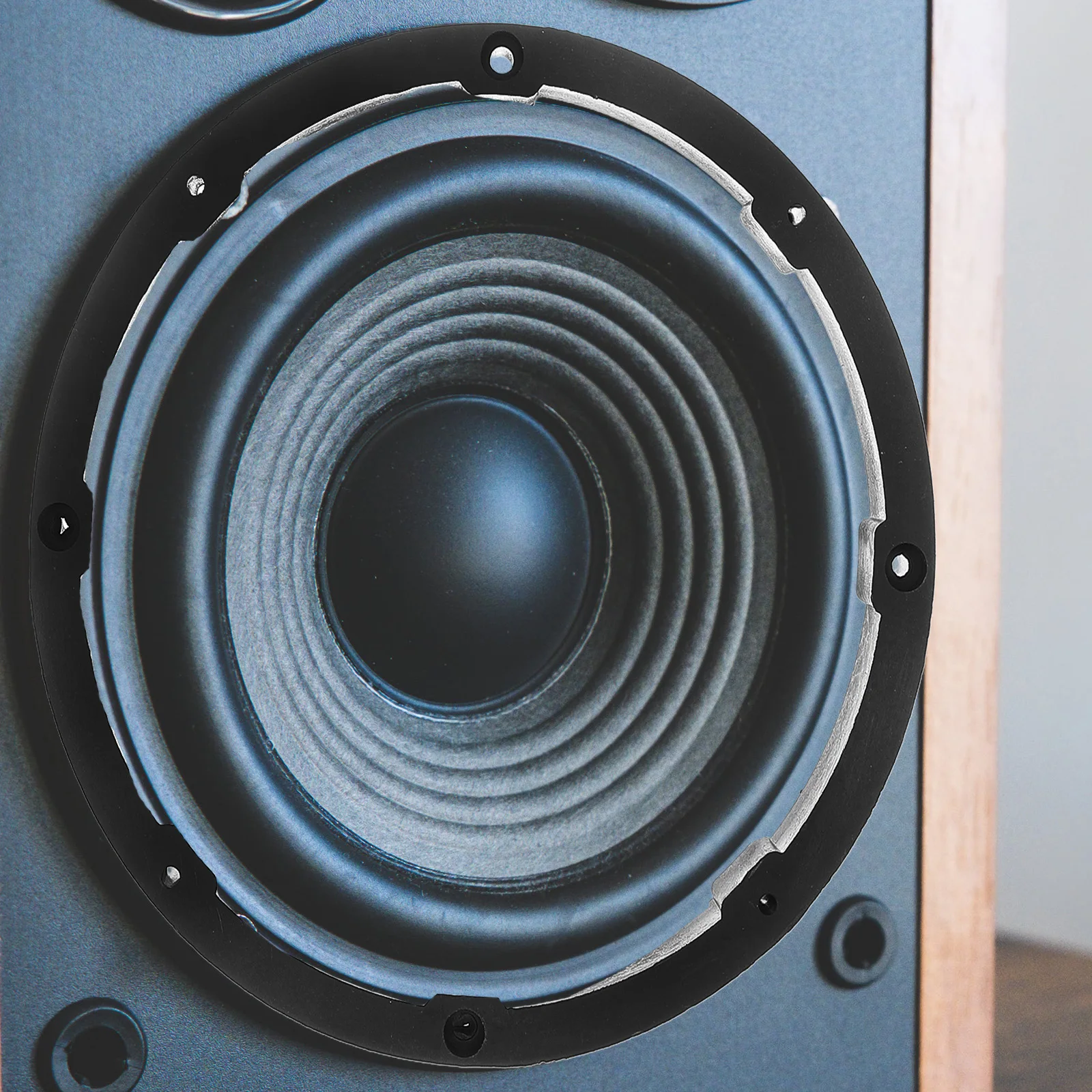 

Universal 6.5 Inch Car Speaker Spacer Black Plastic Rings Solid Cushion Rubber Pad Waterproof Vehicle Audio Spacers Horn Pads