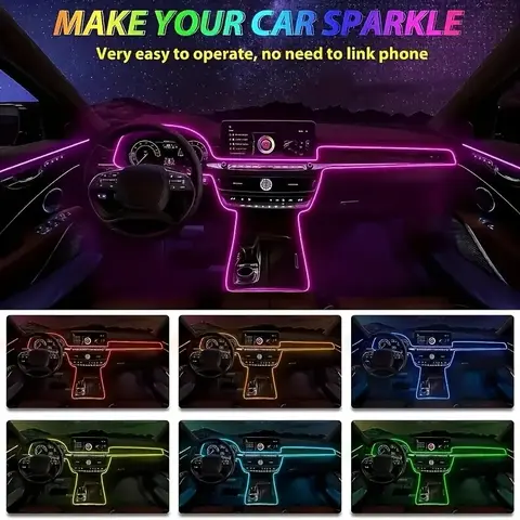 8 best sales car interior light with battery - №3