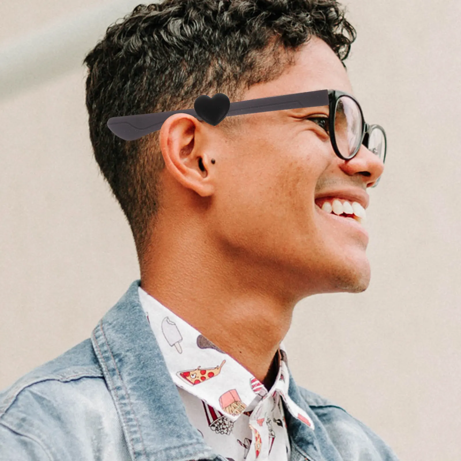 

20Pairs Soft Non-Skid Silicone Eyeglass Ear Hooks Glasses Holder for Strenuous Exercise Riding Hunting Climbing Keep Glasses