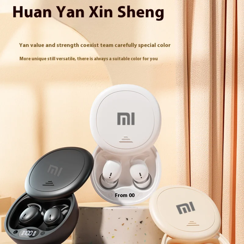 Xiaomi M73 Sleeping Earbuds Wireless Mini Headphones TWS Bluetooth Earphone Stereo Hidden Headsets with Mic HD Call Waterproof