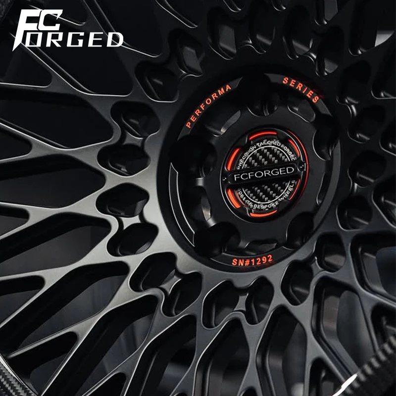 صنع في الصين 1 قطعة 18 19 20 21 22 23 24 بوصة حافة الراقية الأسود إنهاء 6061 T6 عجلات سبائك الألومنيوم عجلات سيارة الركاب #6