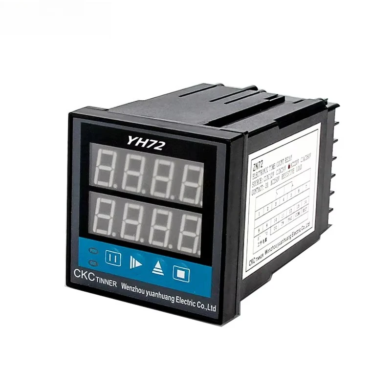 YH72 Dual Digital Multi-Function Intelligent Time Relay