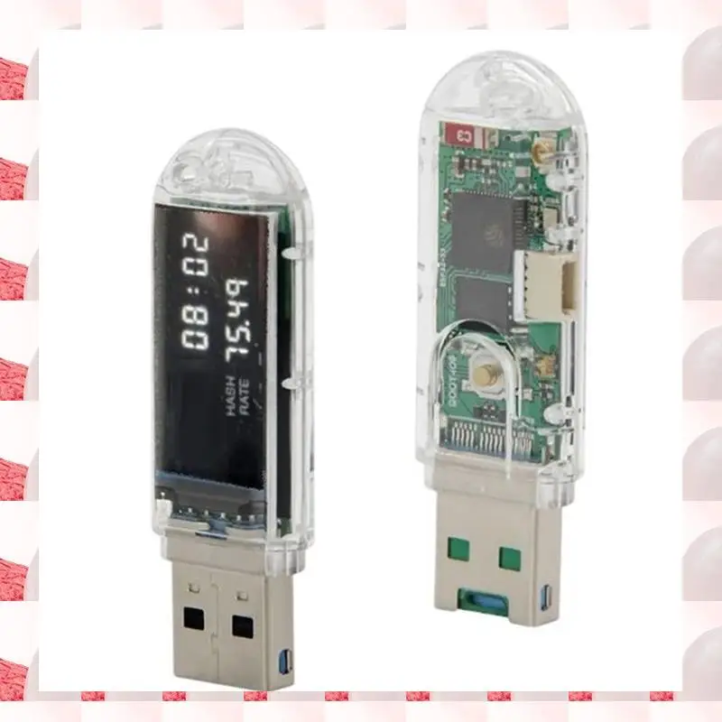 

ABGN 3X T-Dongle-S3 ESP32-S3 Dongle With LCD Display For Nerdminer Bitcoin Nerd Miner BTC Miner USB Dongle