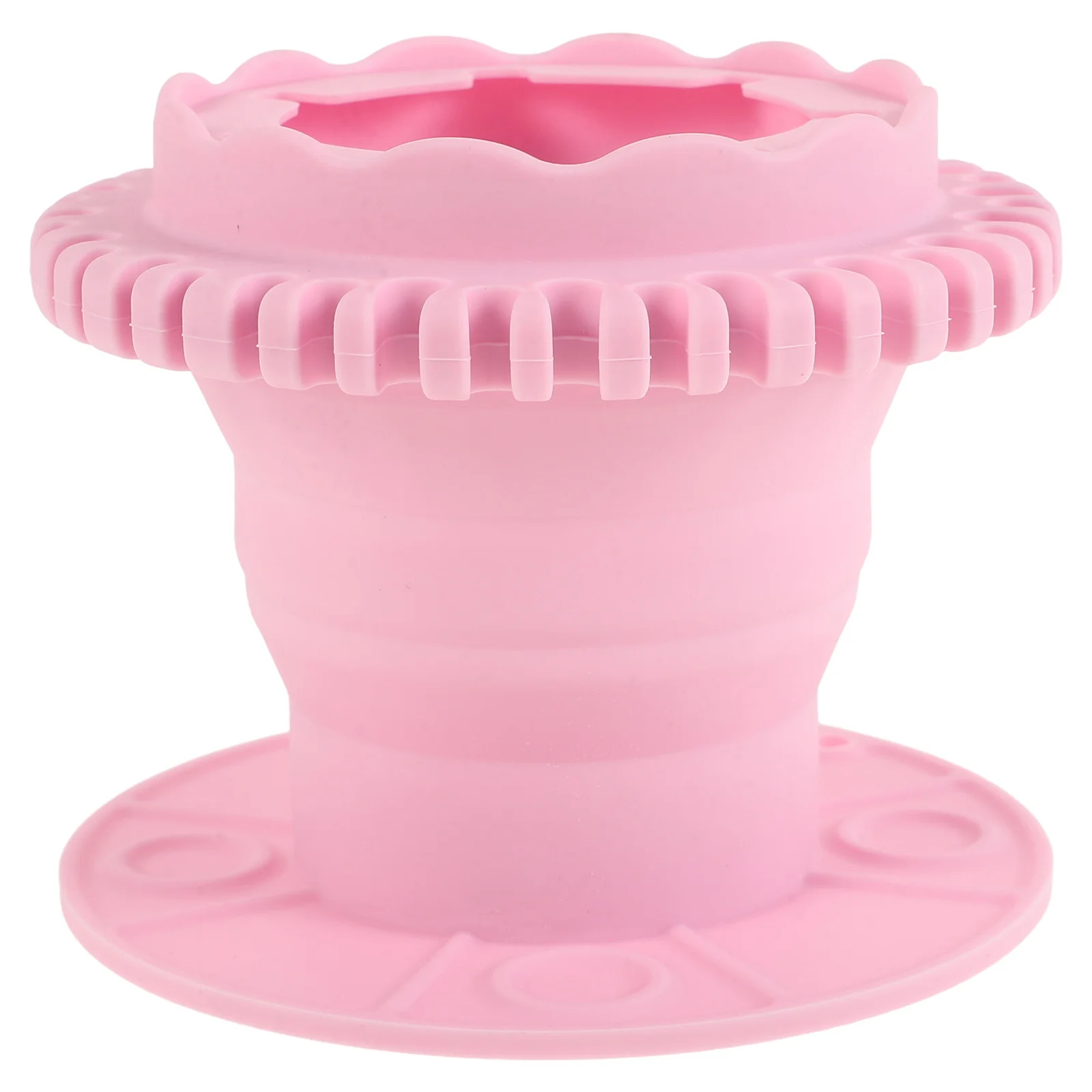 

Foldable Silicone Makeup Brush Cleaner Box Multipurpose Sponge Brush Cleaner Hanging Design Travel Tool