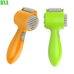 Electric Head Massager Hammer Roller 4 In 1 Vibration Pounding Head Neck Lumbar Massage Relaxation Scalp Massage Comb As A Gift