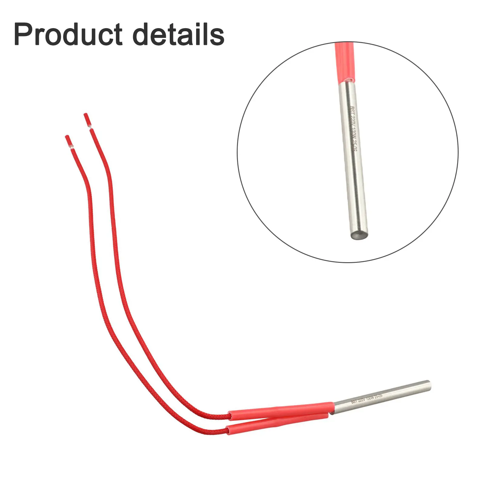 

Нагревательный элемент из нержавеющей стали 220В, совместимый с жидкостями и воздухом, мощность от 100Вт до 300Вт, регулируемая выходная мощность
