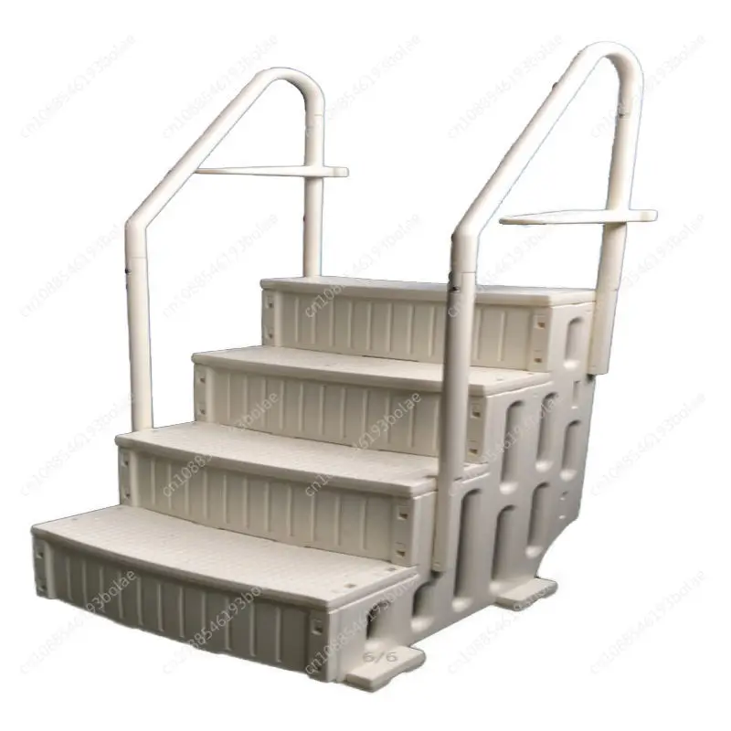 Plastic Above Ground Swimming Pool Ladder with Ladder