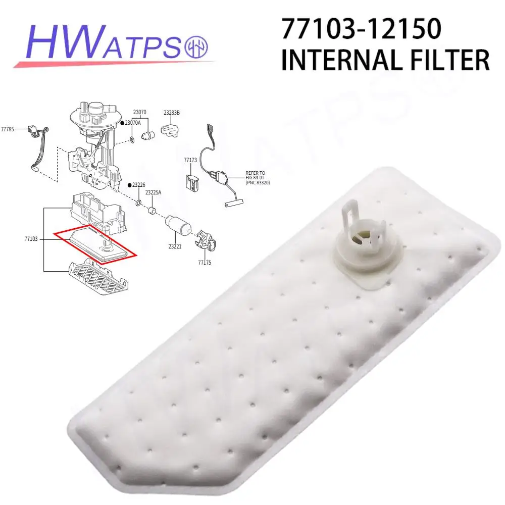 77103-12150 7710312150 Kraftstoffpumpenfilter für Toyota Avalon Limited Camry Corolla Crown Prius RAV4 Venza 4 – Detail 3