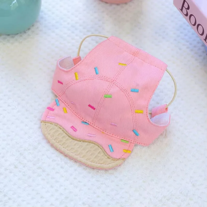 

Cute Casual Fashion Accessories Dog Cat Ice Cream Baseball Cap Pet Sun Hat