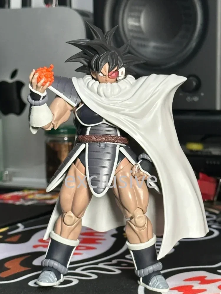 In Stock Bandai Genuine SHF Dragon Ball Z Super Saiyan  Turles TULECE Goku Anime Character Movable Doll Model Toy Gift Collect