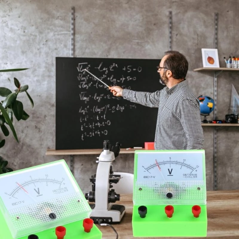 090f Ammeter Voltetereter работает от 0 В до 3 В или 0 В до 15 В вспомогательные инструменты