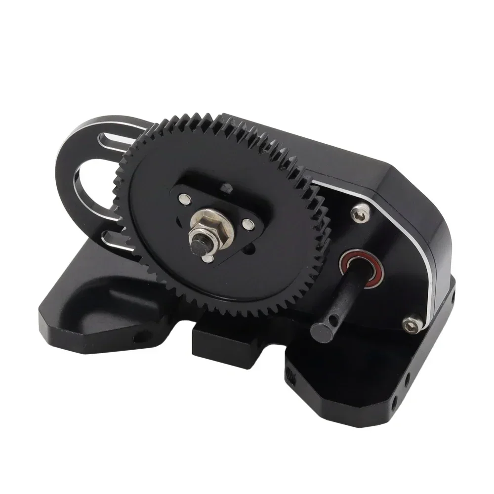 Caja de cambios baja, caja de transmisión media, engranaje Overdrive para 1/10 RC Crawler Axial SCX10 III II 90046 Capra TRX4, pieza de mejora