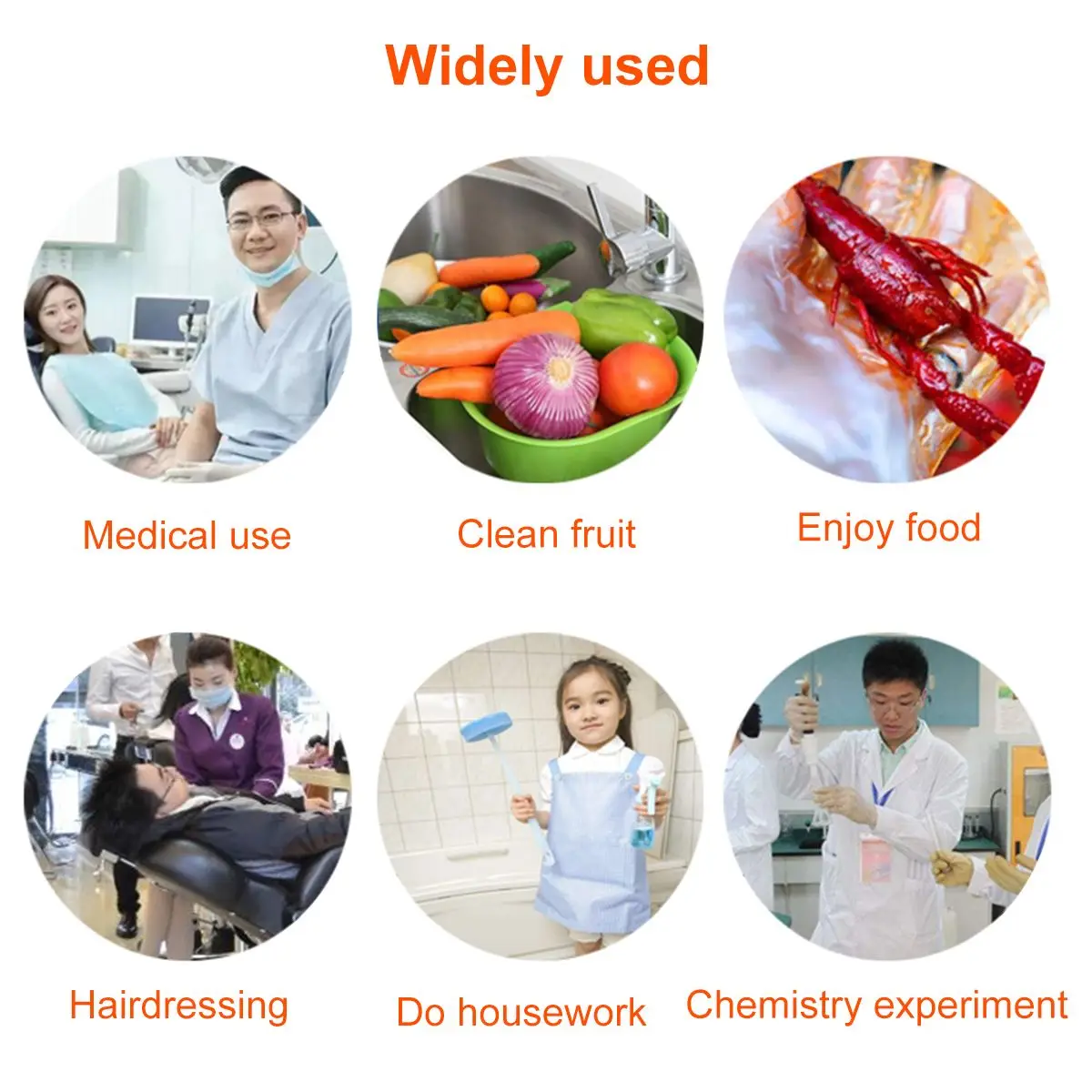 500 قطعة قفازات يمكن التخلص منها البلاستيك غسل الصحون طول إضافي الغذاء الصف البولي ايثيلين العمل تلوين الشعر الوشم إعداد الطعام