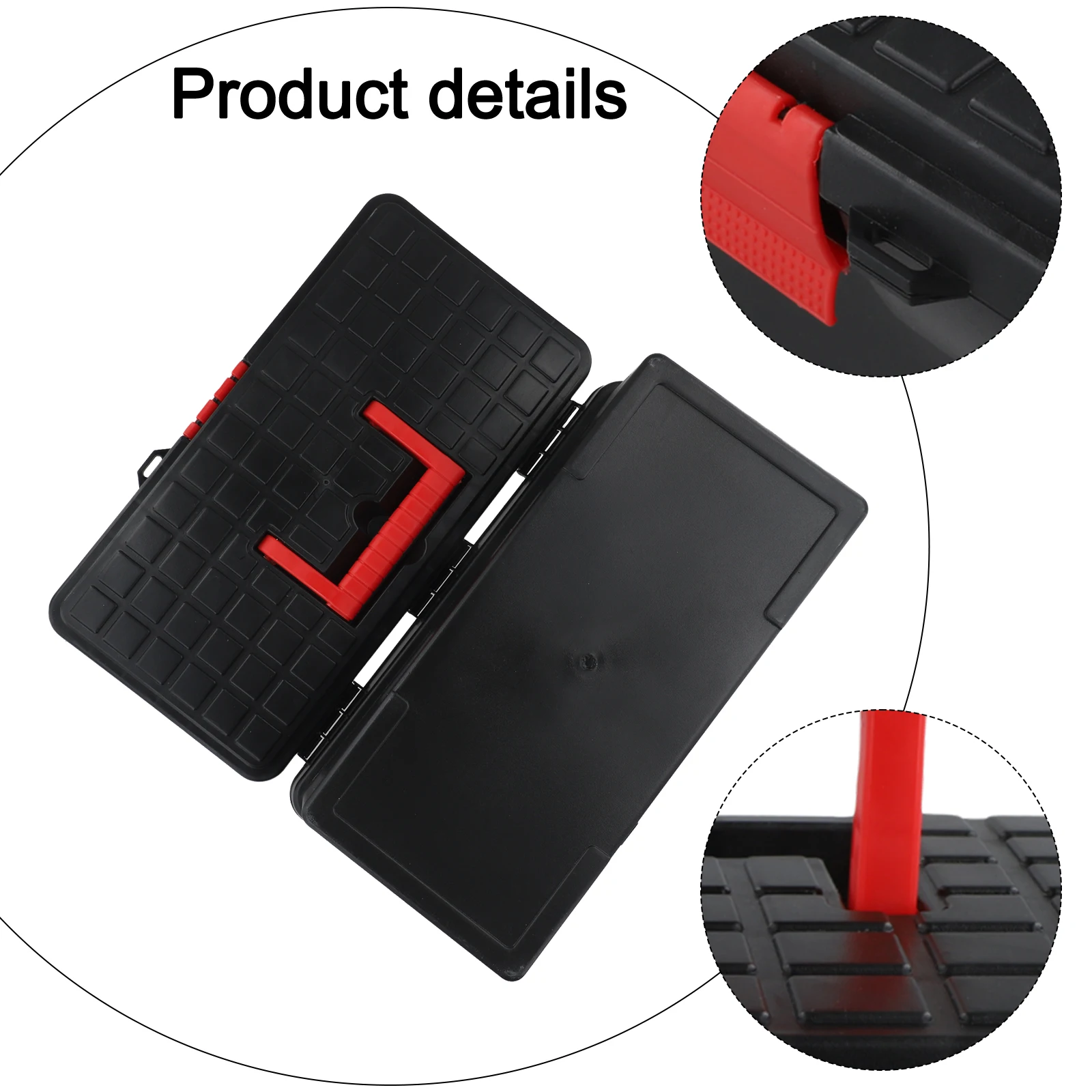 

Electrical Accessories Box Multi-Functional Tool Case Repair Work Tool Organization Secure Tool Box ABS Lock Buckle