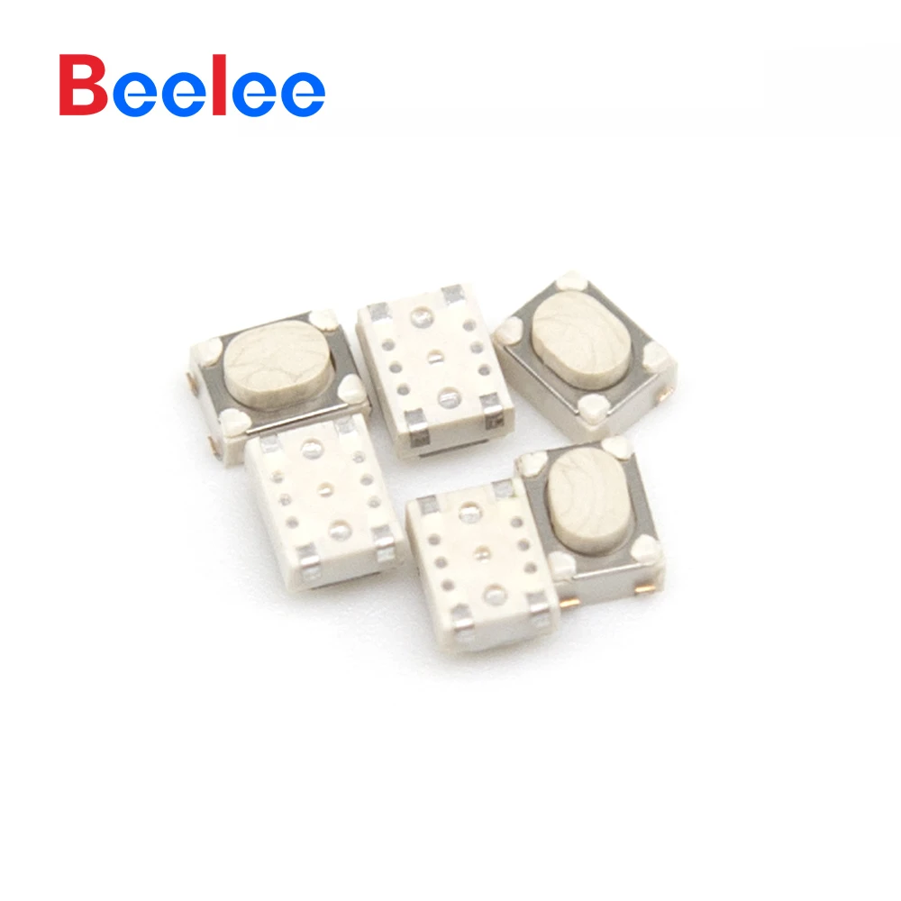 500 PZ Vendite Dirette Della Fabbrica GBeelee BL-QC-2A1-1 4.2*3.3 Mini Interruttore di Tatto SMT DIP Tipo Tattile Tatto Interruttore di Pulsante