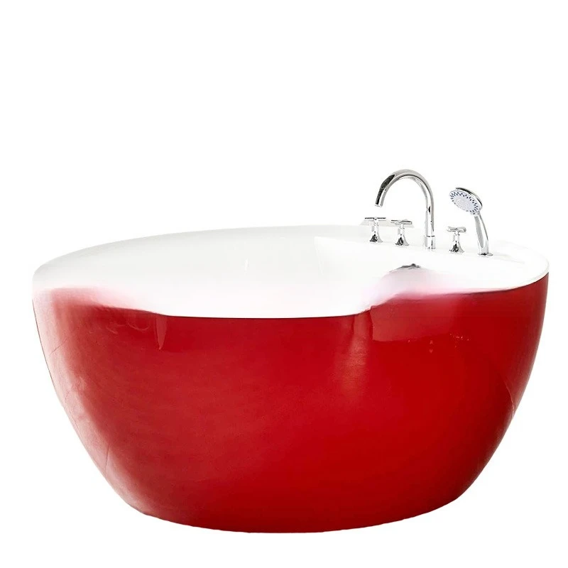

Manufacturer wholesale red acrylic seamless integrated household adult thermal insulation independent European sprinkler shop