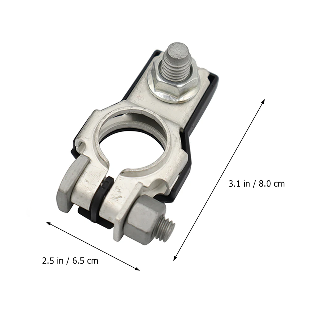 

1 set 1 Set Car Terminal Clamps Quick Release Connectors Tinned Copper Durable Sturdy Compact Design Easy Installation Truck