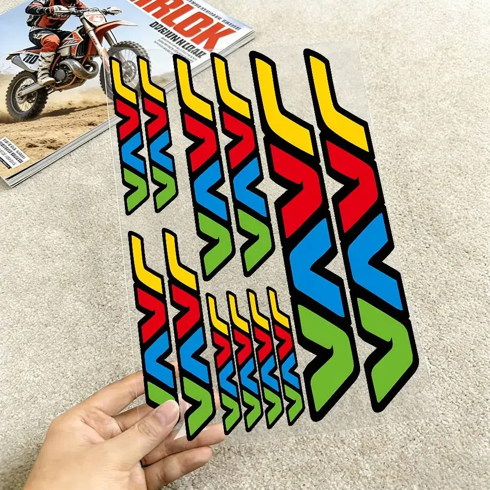 Multi-size Colorful Bicycle Frame Stickers Waterproof Vinyl Decals for JAVA Bike Road Cycling Wheel DIY Decoration Accessories