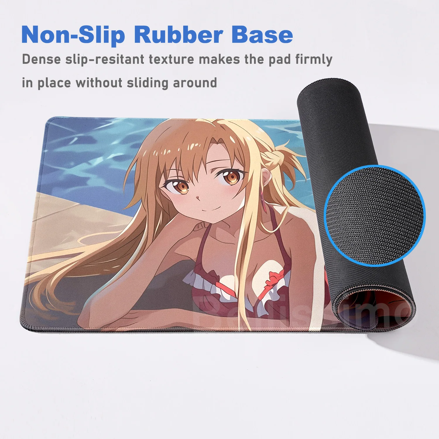 أنيمي العديد من خلفيات رائعة السيف الفن على الانترنت ساو ماوس الوسادة جميلة Asuna ماوس الوسادة عدم الانزلاق مقاومة للاهتراء لعبة الحصير مكتب كبير #4