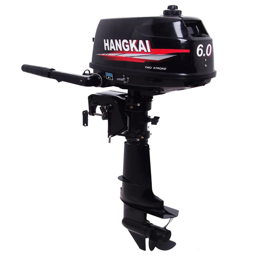 Original Hangkai 6HP 2 Stroke Fishing Boat Motor Marine Engine Outboard Motors With Free Complete Parts