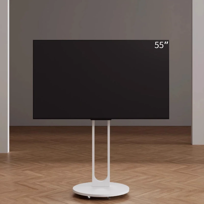 حامل تلفزيون على الرف، حامل تلفزيون منزلي متعدد الوظائف، حامل تلفزيون مكتبي حديث للإقامة المنزلية، أثاث معدني Das Fernsehgerét MHDSJ